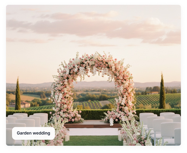 Garden Wedding